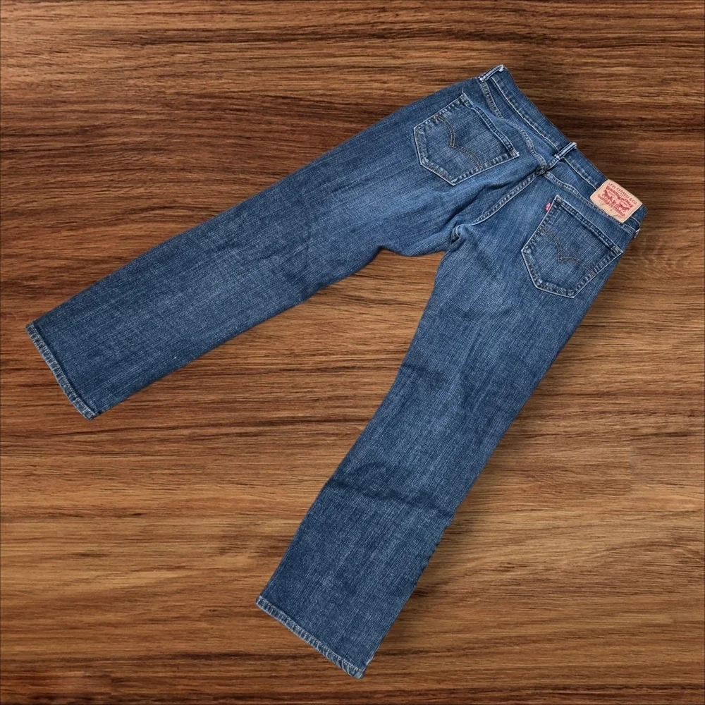 Levis Classic Straight Denim Men's Blue Jeans